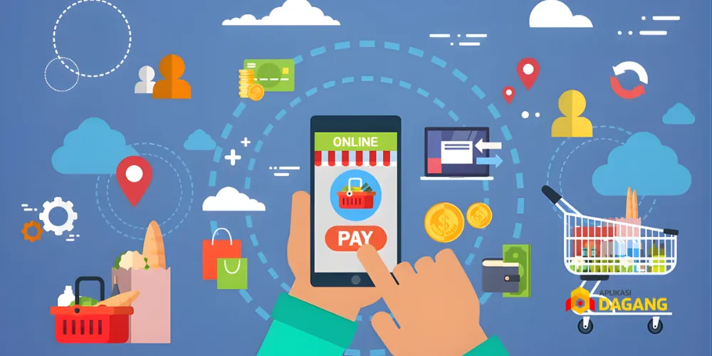 Perbandingan bisnis eCommerce sebelum dan sesudah menggunakan aplikasi custom dari Aplikasi Dagang