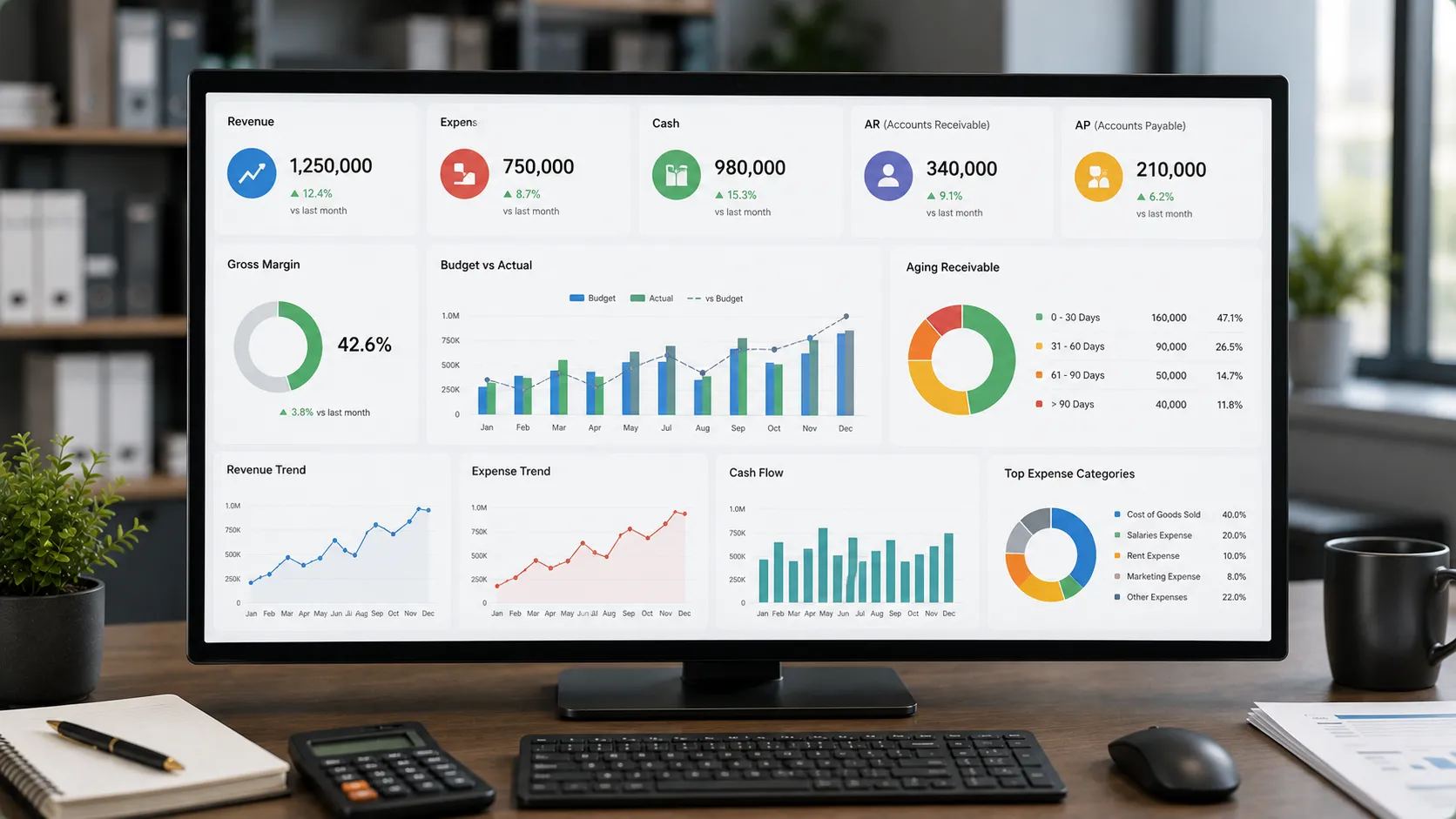 Software Akuntansi Bisnis Custom