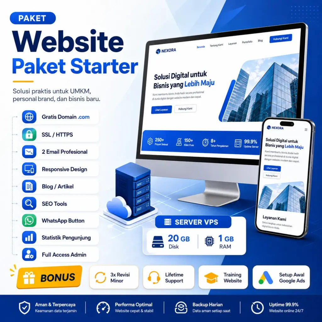 Website Paket Starter