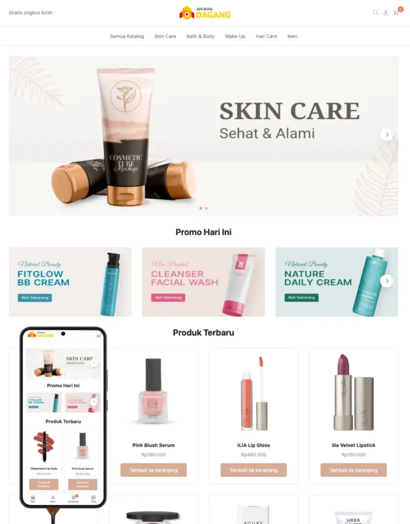 Toko Online Instan – TokoPro