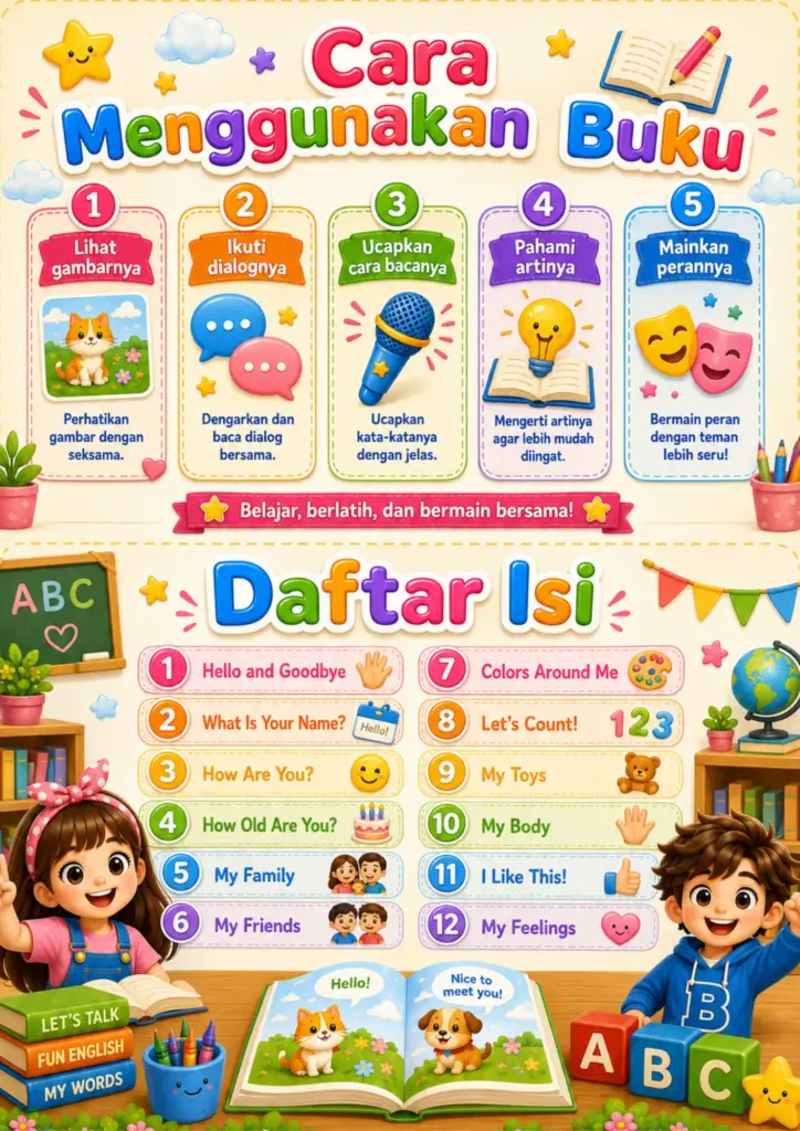 E-Book Bahasa Inggris Anak – Aira & Bimo English Adventure