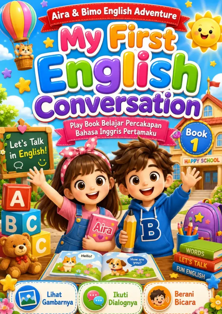 E-Book Bahasa Inggris Anak – Aira & Bimo English Adventure