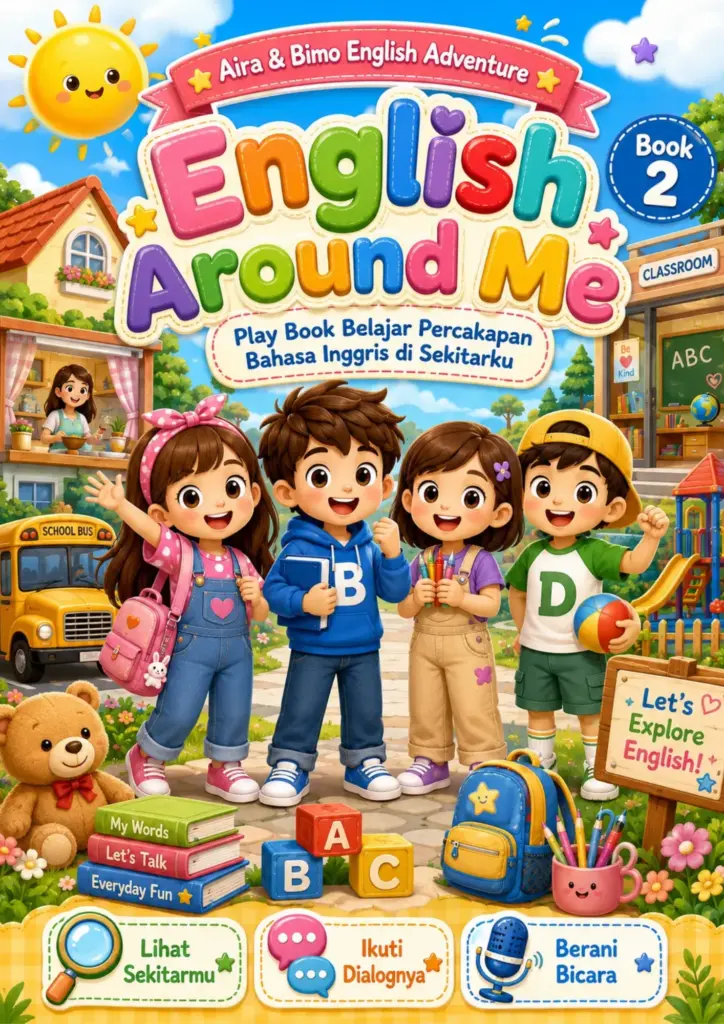 E-Book Bahasa Inggris Anak – Aira & Bimo English Adventure