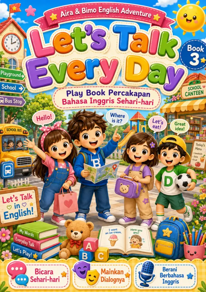 E-Book Bahasa Inggris Anak – Aira & Bimo English Adventure