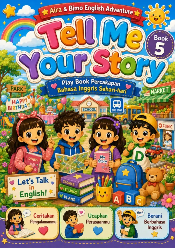 E-Book Bahasa Inggris Anak – Aira & Bimo English Adventure