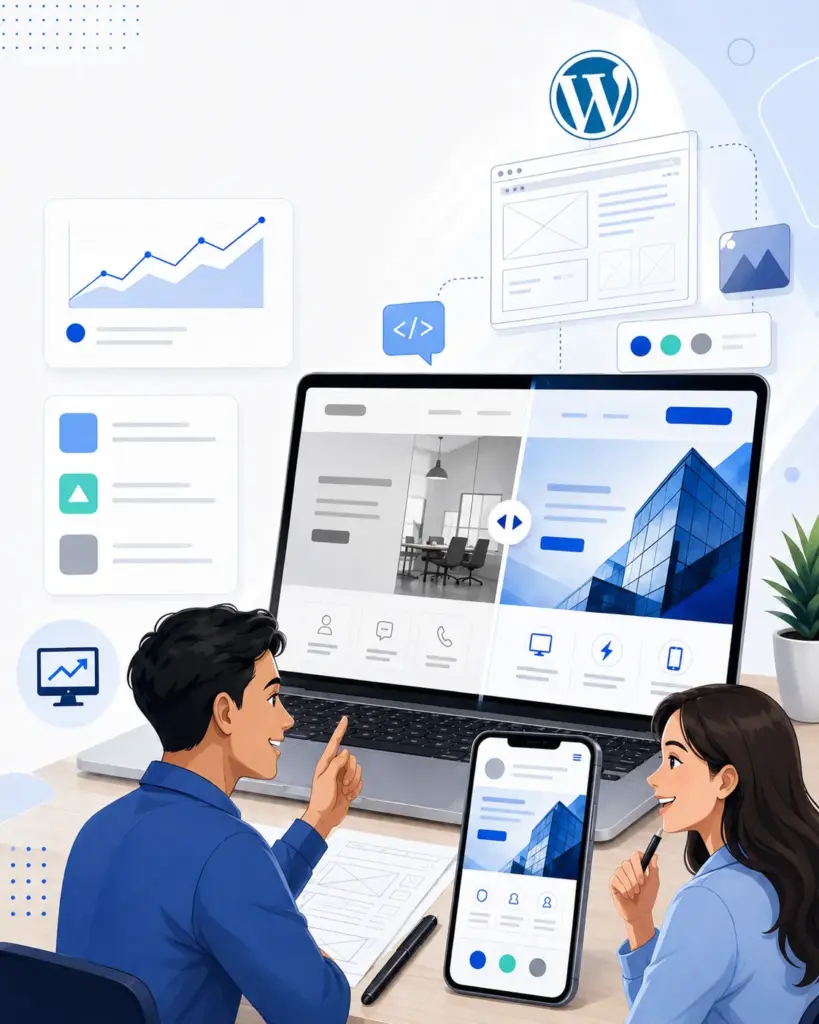 Jasa Redesign Website WordPress Basic