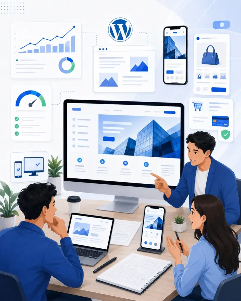 Jasa Redesign Website WordPress Bisnis